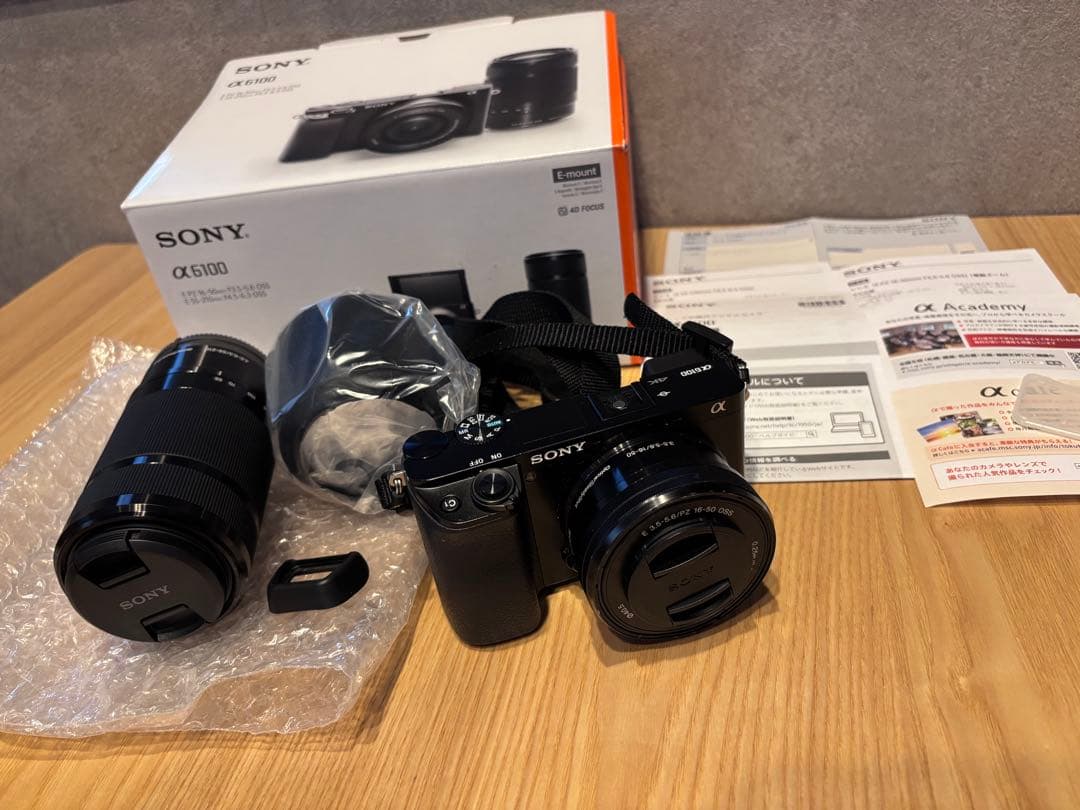 SONY α6100 ミラーレス一眼カメラ