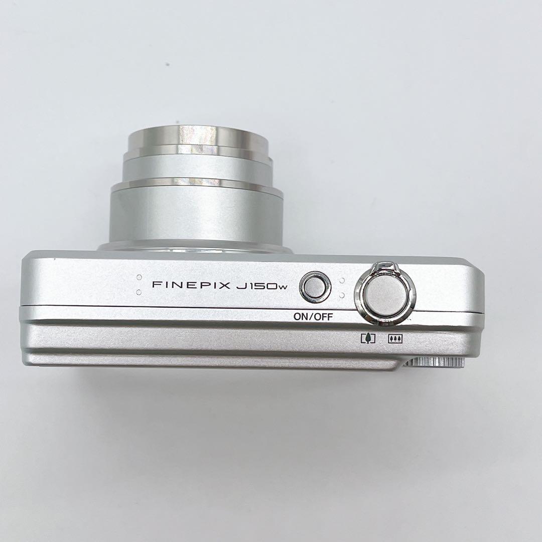 【希少】FUJIFILM FINEPIX J150 シルバー オールド レトロ