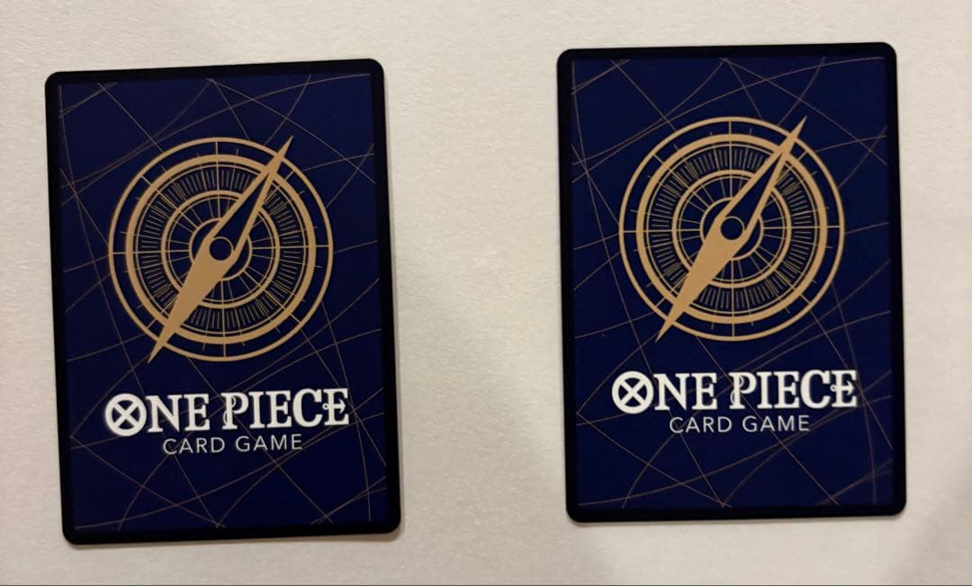 ボルサリーノSR-P ルフィSEC 2枚セット　ワンピースカード