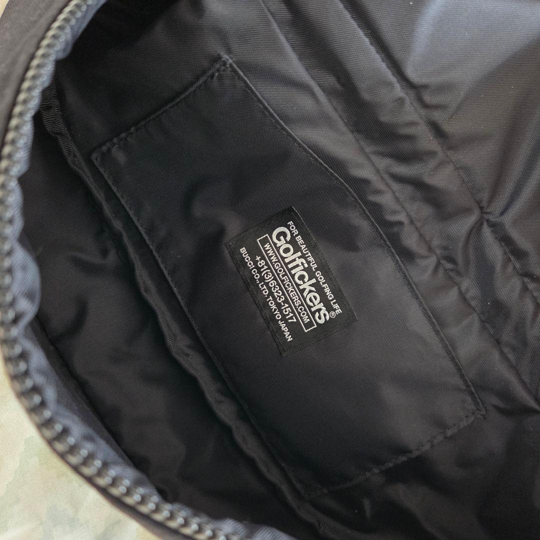【極美品】Golfrickers 黒 ウエストバッグ