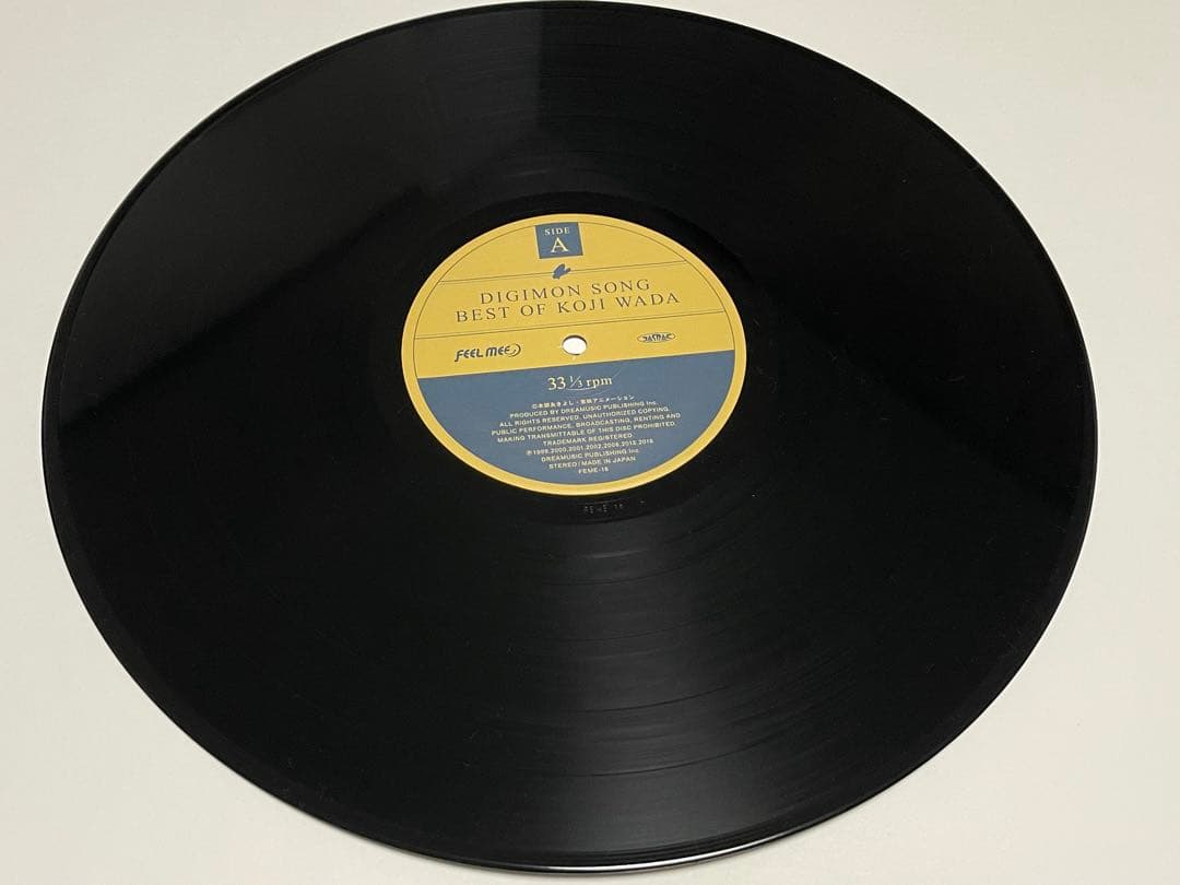 DIGIMON SONG BEST OF KOJI WADA 和田光司 レコード