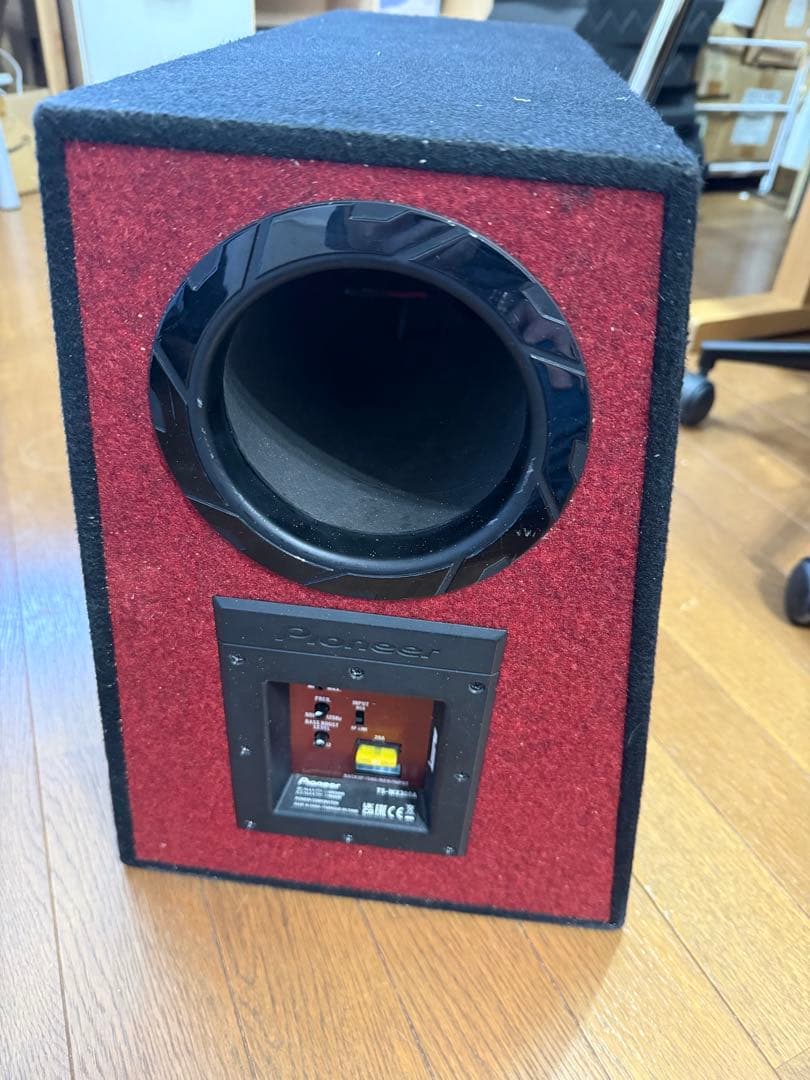 中古 Pioneer TS-WX300A ウーファー 1300W ケーブルあり