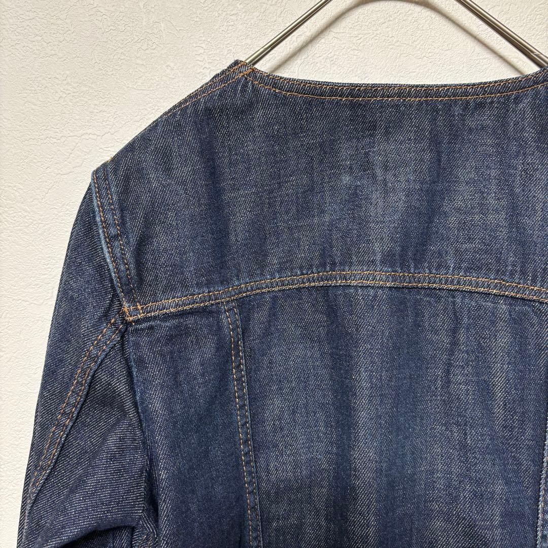 MaxMara WEEKEND デニムジャケット 40 インディゴ　ダークブルー