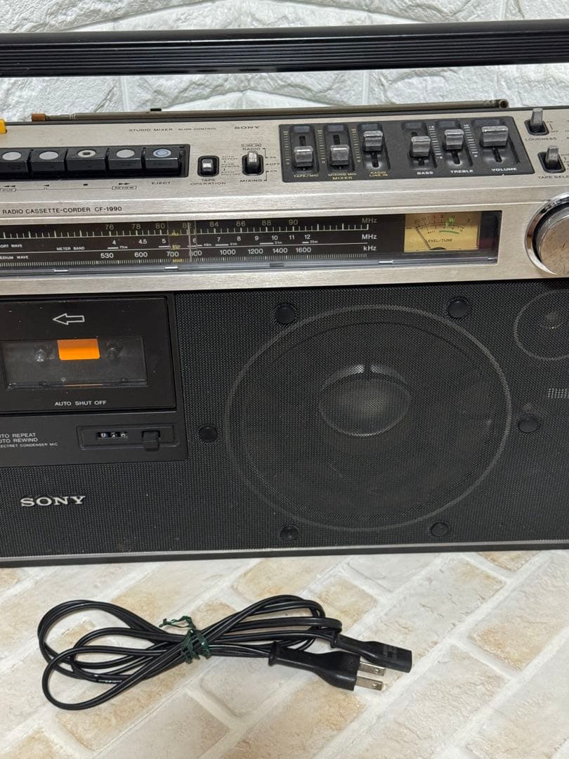 SONY ラジカセ CF-1990 ジャンク