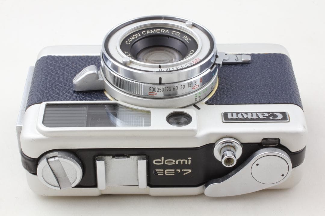 【整備済　並品】Dブルー Canon Demi EE17 露出計不良 #1324