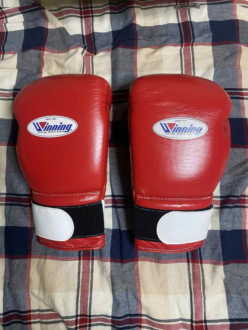 Winning ボクシンググローブ 14 oz レッド