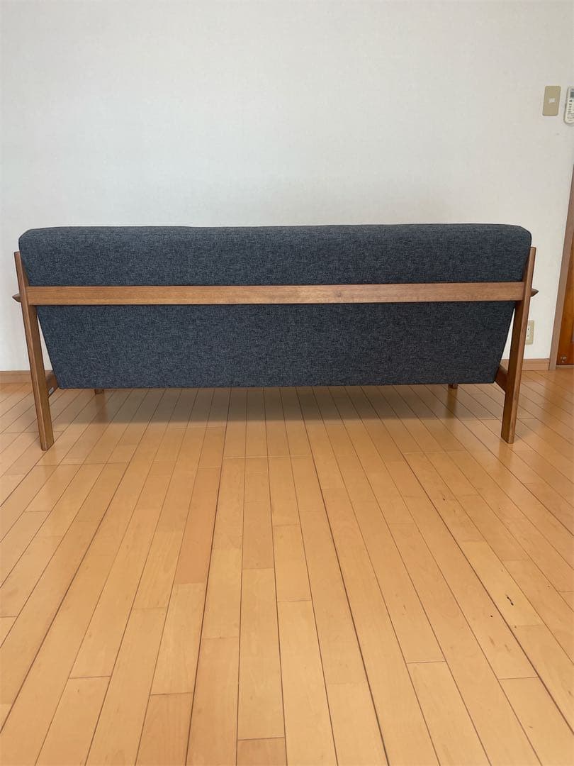 カリモク限定商品ブランドchitano チターノ3人掛けソファ ダークグレー