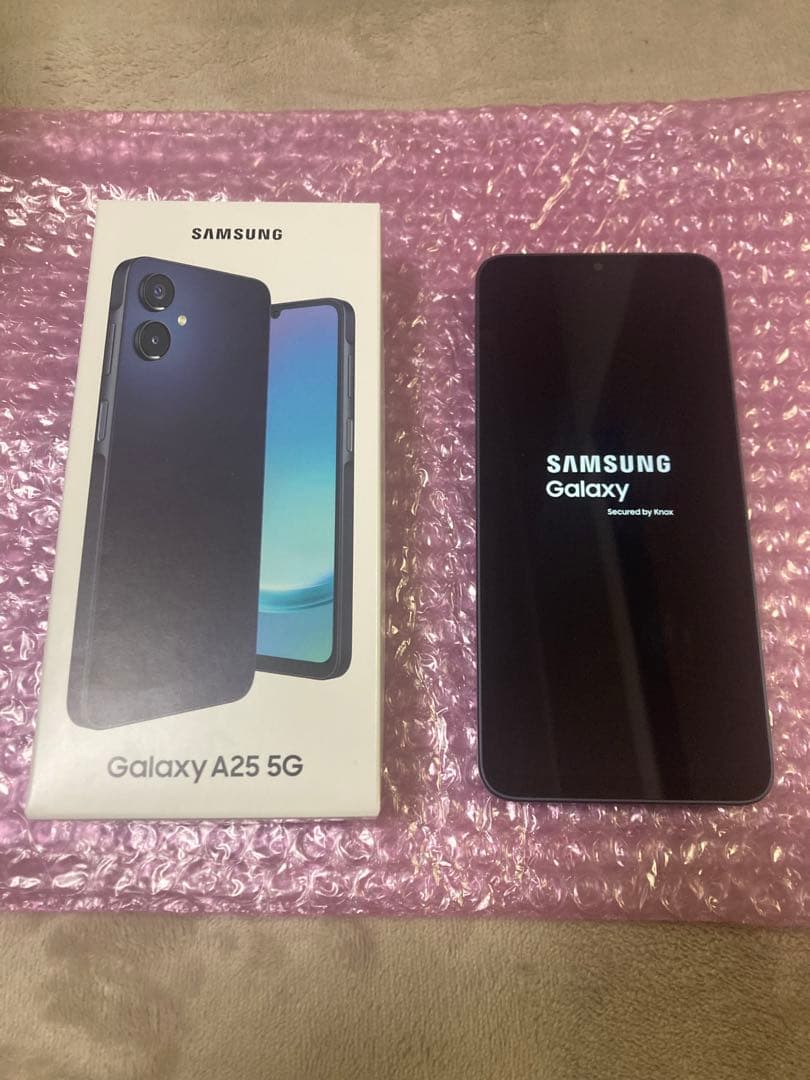ドコモ版　GALAXY ギャラクシー A25 5G Black 本体
