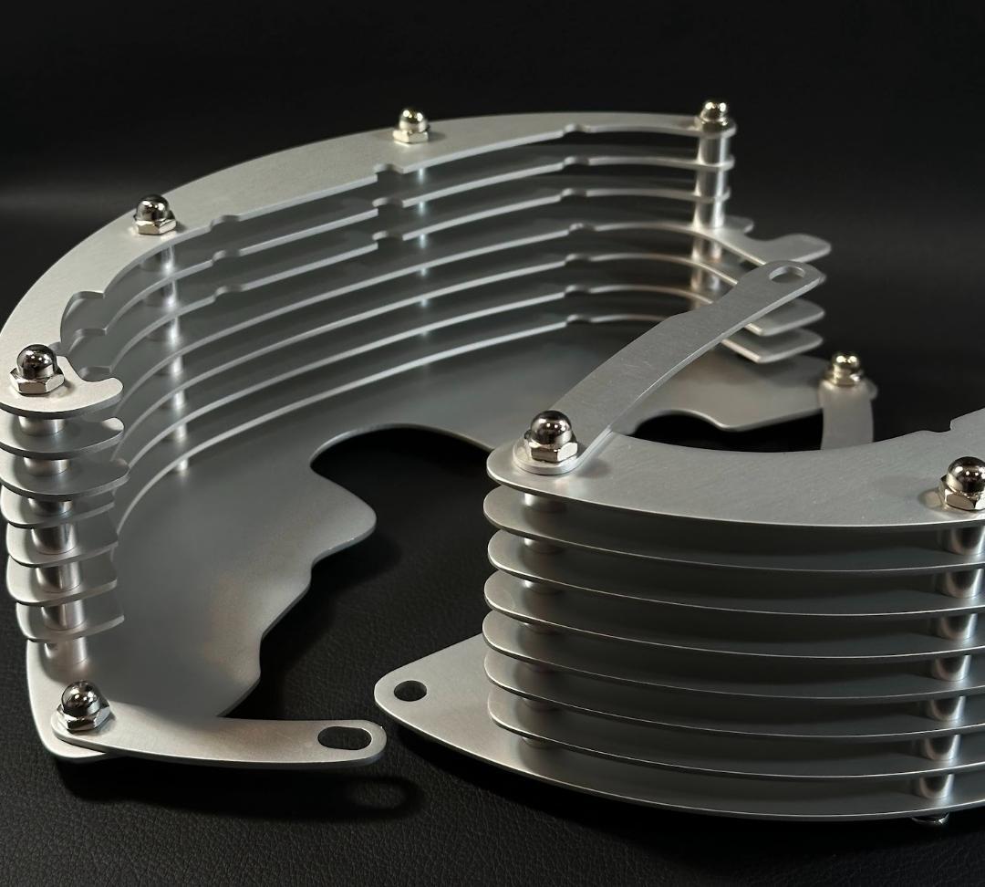 SR400 SR500 ビッグフィンキット 冷却フィン ビッグシリン m296