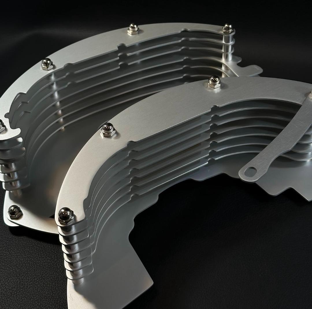 SR400 SR500 ビッグフィンキット 冷却フィン ビッグシリン m296