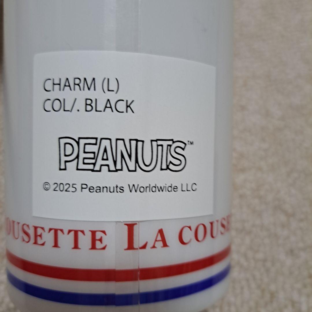 新品正規品 size L ラクゼット スヌーピー ブラック