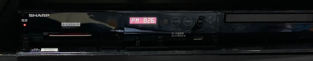 SHARP Blu-rayレコーダー BD-W570
