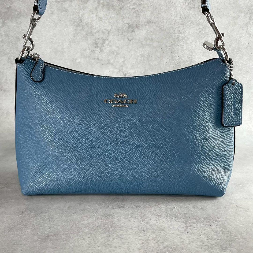 【新品未使用/クララ】COACH コーチ ハンドバッグ CE584 ブルー