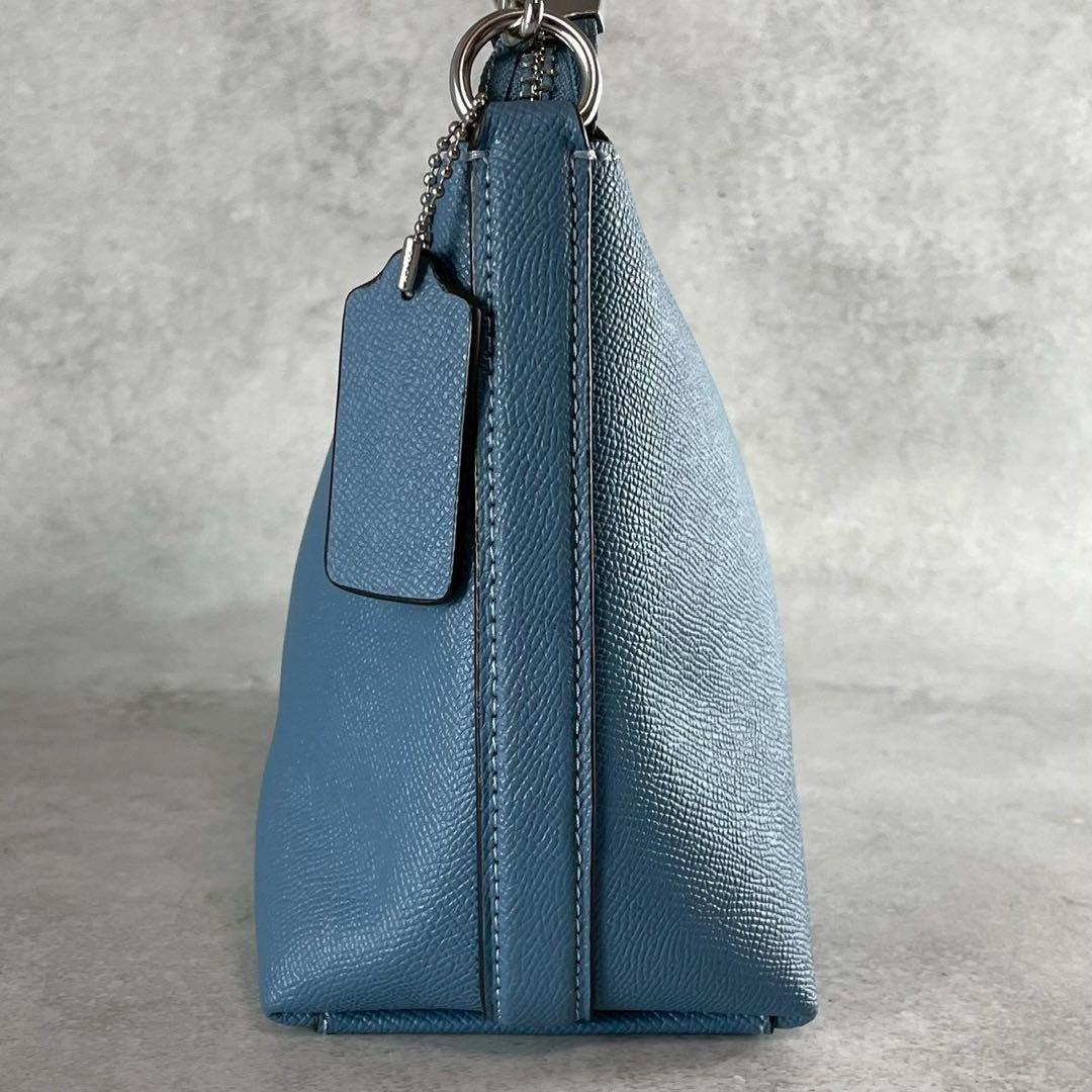 【新品未使用/クララ】COACH コーチ ハンドバッグ CE584 ブルー
