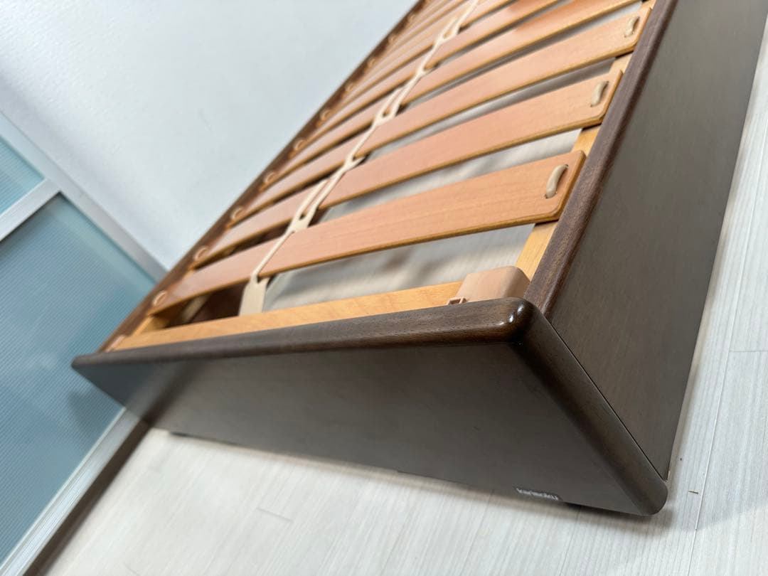 【たのメル便配送】カリモク ヒュルスタ社 シングルベッド フレーム ※i1※