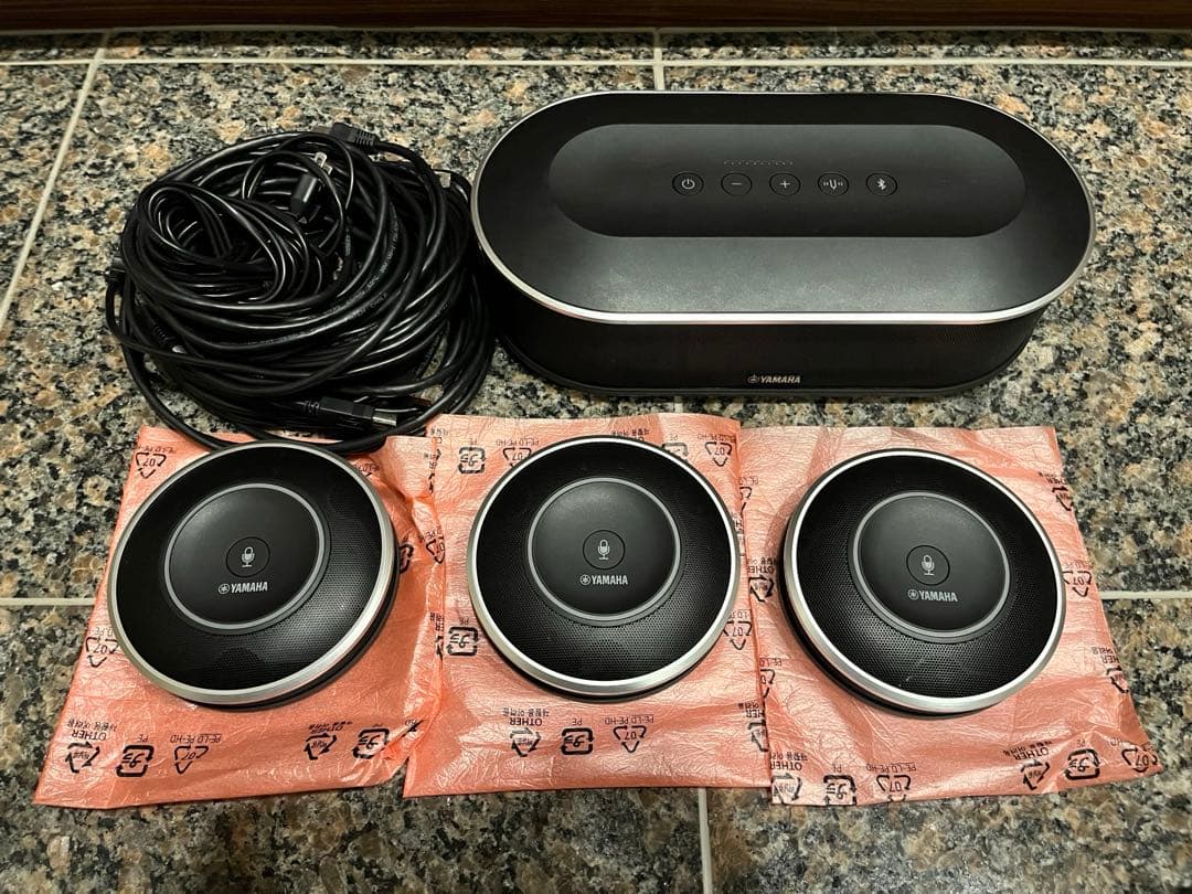 【YAMAHA】YVC-1000 マイク3個SET