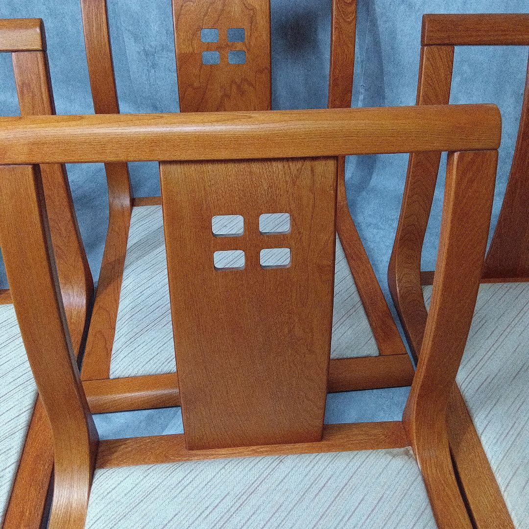 和座椅子 光 HIKARI 4脚セット