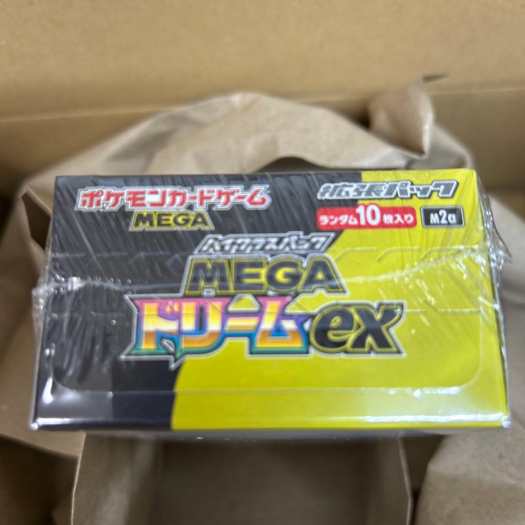185.5gポケモンカードゲーム MEGA ドリームex シュリンク付き