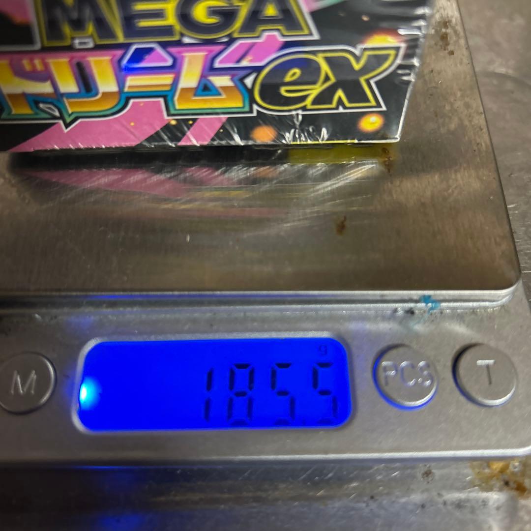 185.5gポケモンカードゲーム MEGA ドリームex シュリンク付き