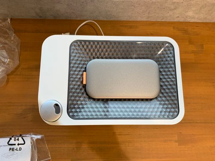 【動作確認のみで新品】Luwior 除菌加湿器　超音波で水で滅菌できる！