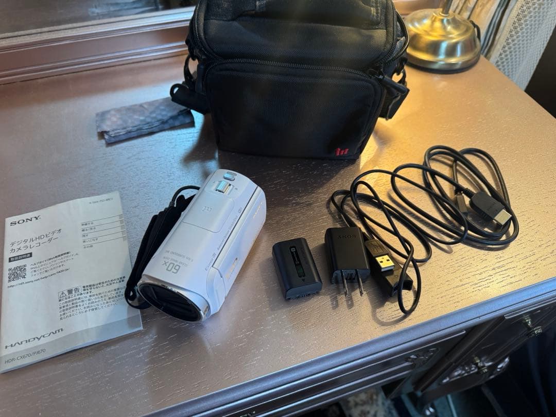 SONY デジタルHDビデオカメラレコーダー hdr-cx670