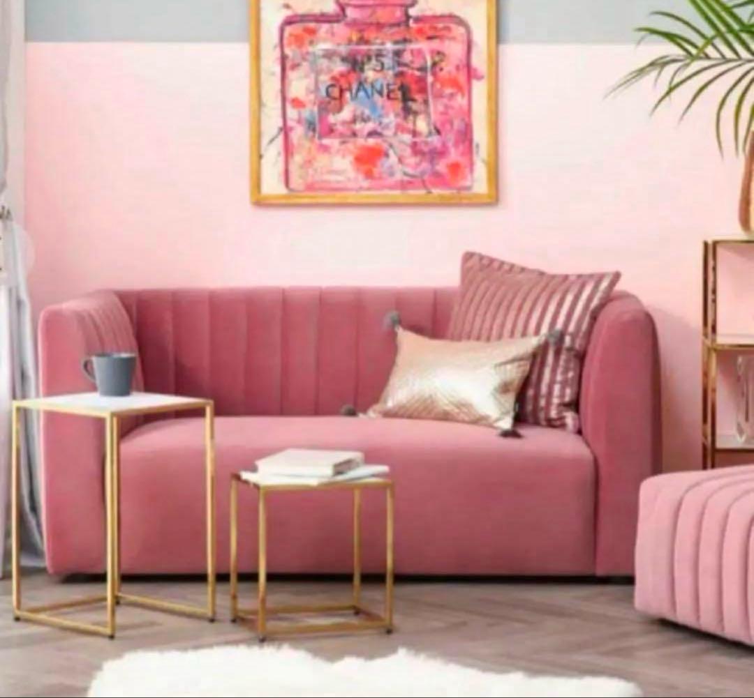 Francfranc シュエット ソファ 2S ピンク