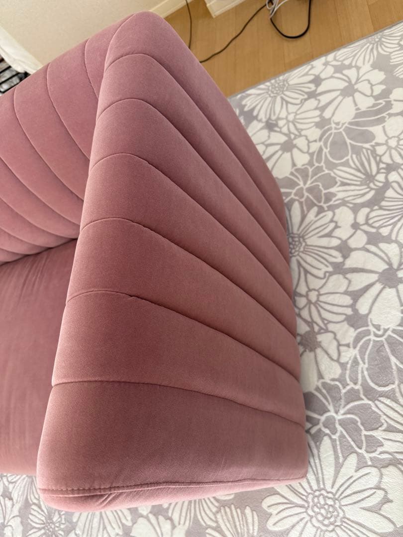 Francfranc シュエット ソファ 2S ピンク