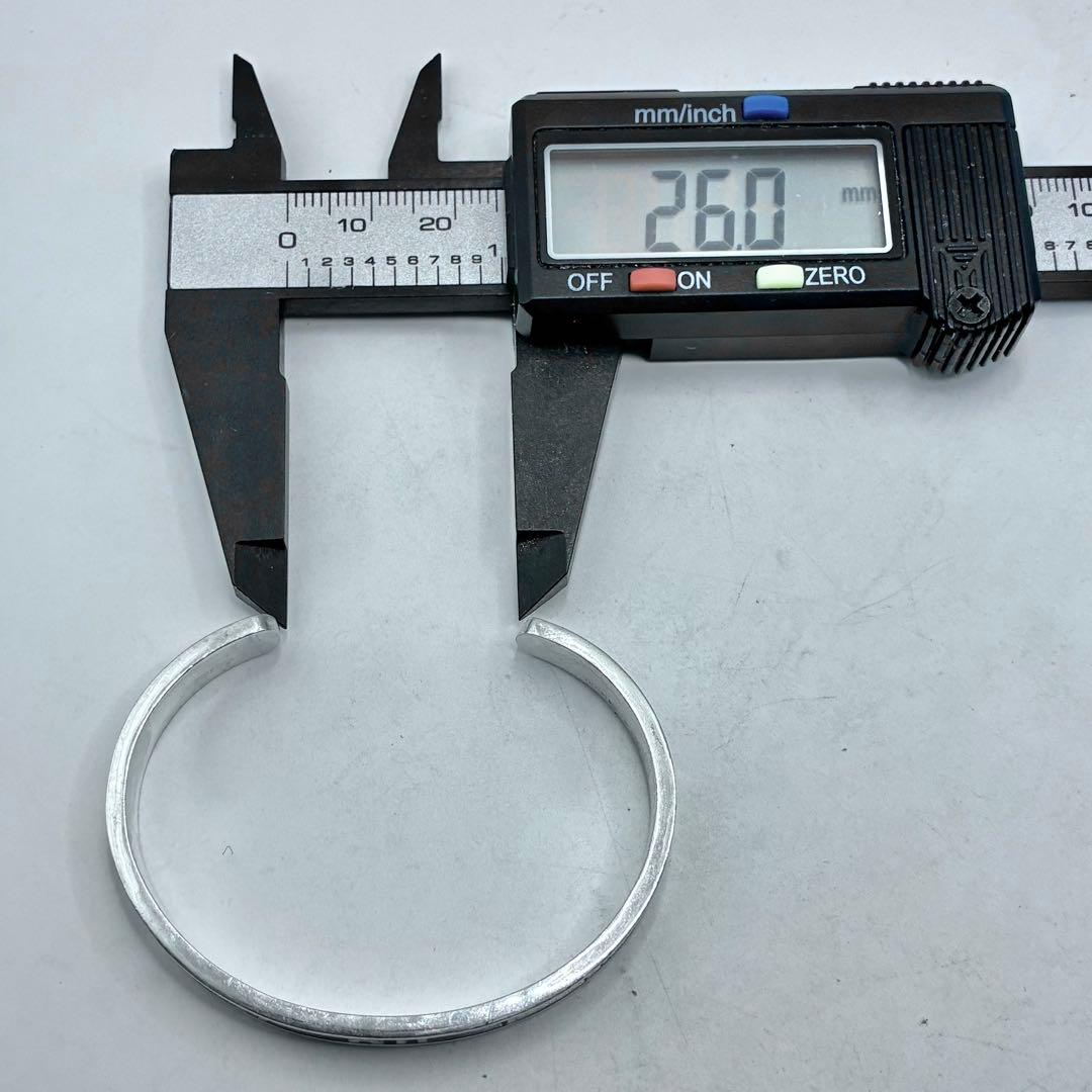 ティファニー　アトラス　カフ　バングル　ブレスレット　シルバー　腕周り16cm
