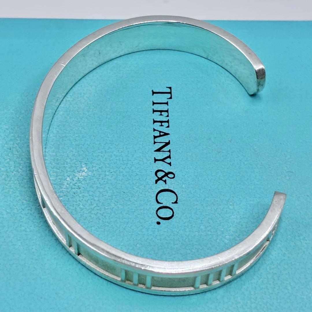 ティファニー　アトラス　カフ　バングル　ブレスレット　シルバー　腕周り16cm