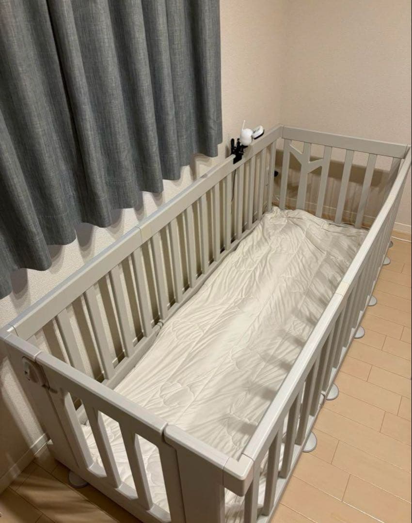 IFAM ベビーサークル　バーチベージュ　10枚　セルフねんね