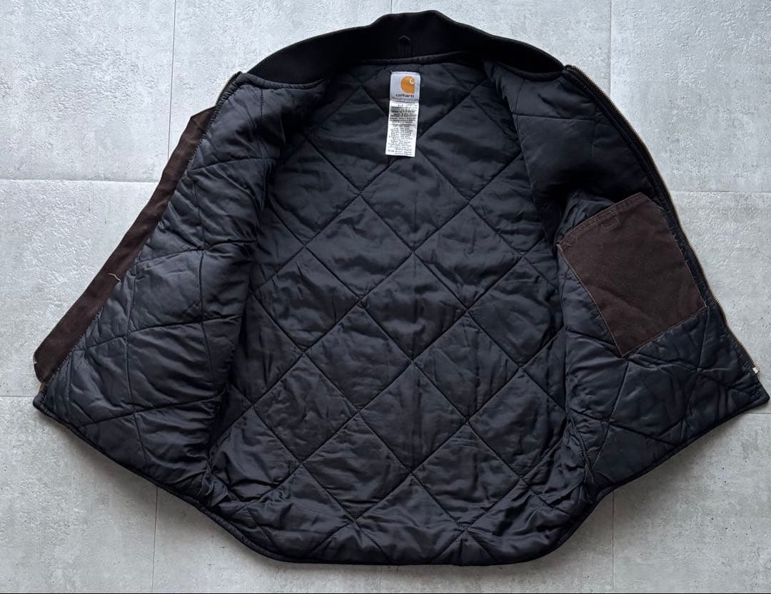 カーハート　ダックベスト　V02 DKB ブラウン　Mサイズ　サイズ感◎