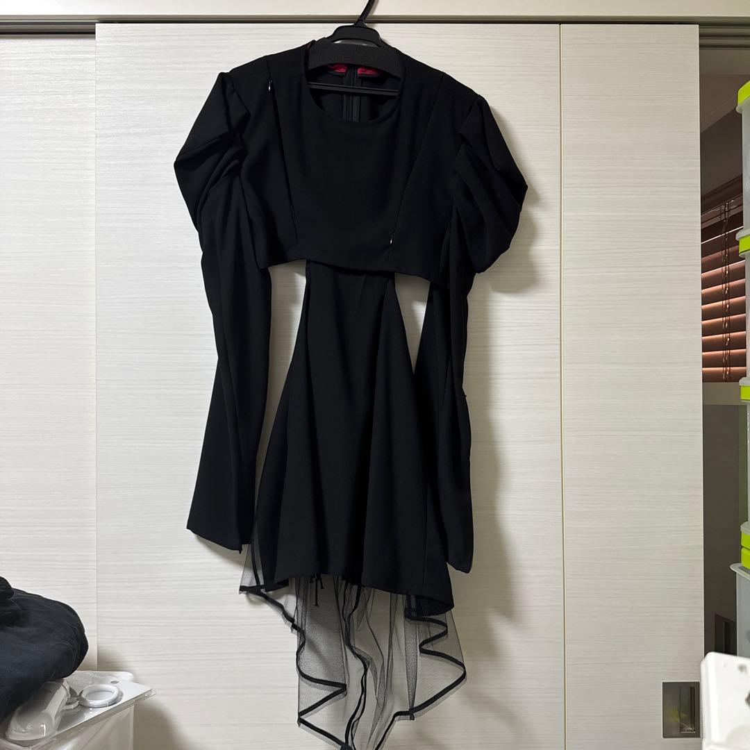 SHIROMA ブラック チュニック 長袖