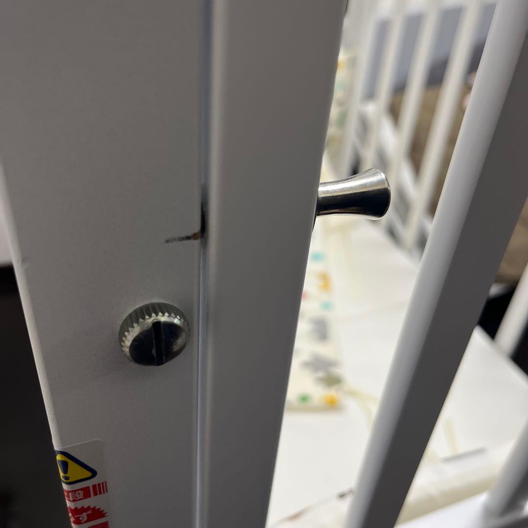 ヤマサキコンパクトベッドツーオープン ＋ベビーセンスホーム ＋動物柄ベッドガード