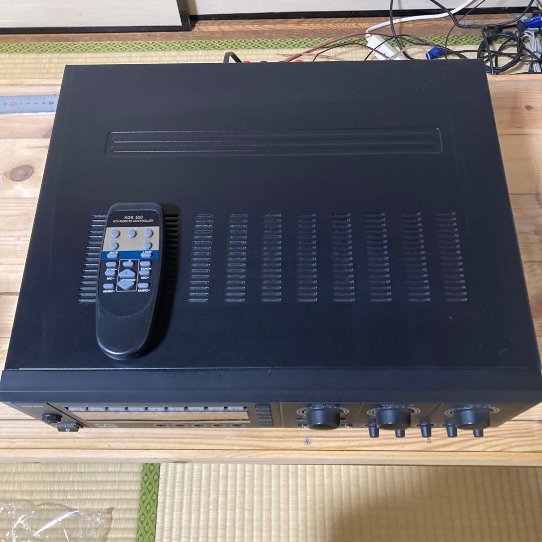 P*3様 プロフェッショナル カラオケアンプ リモコン付き KOK500