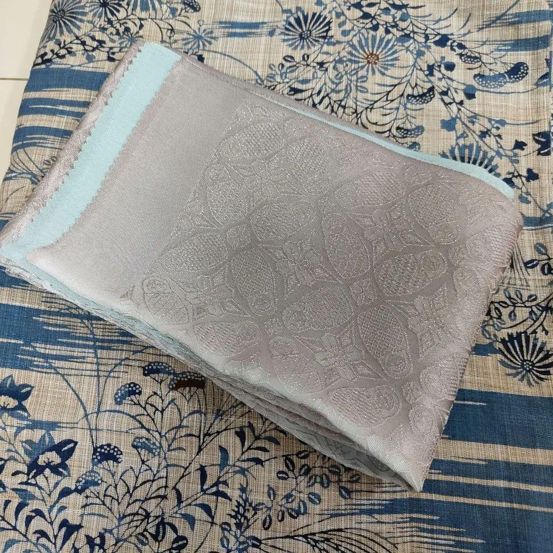 竺仙　奥州小紋　秋草柄