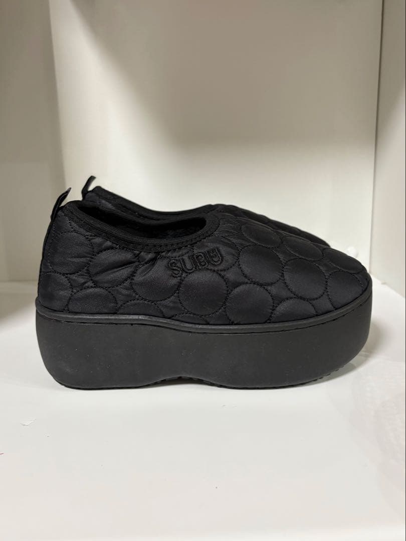 SUBU ブラック厚底