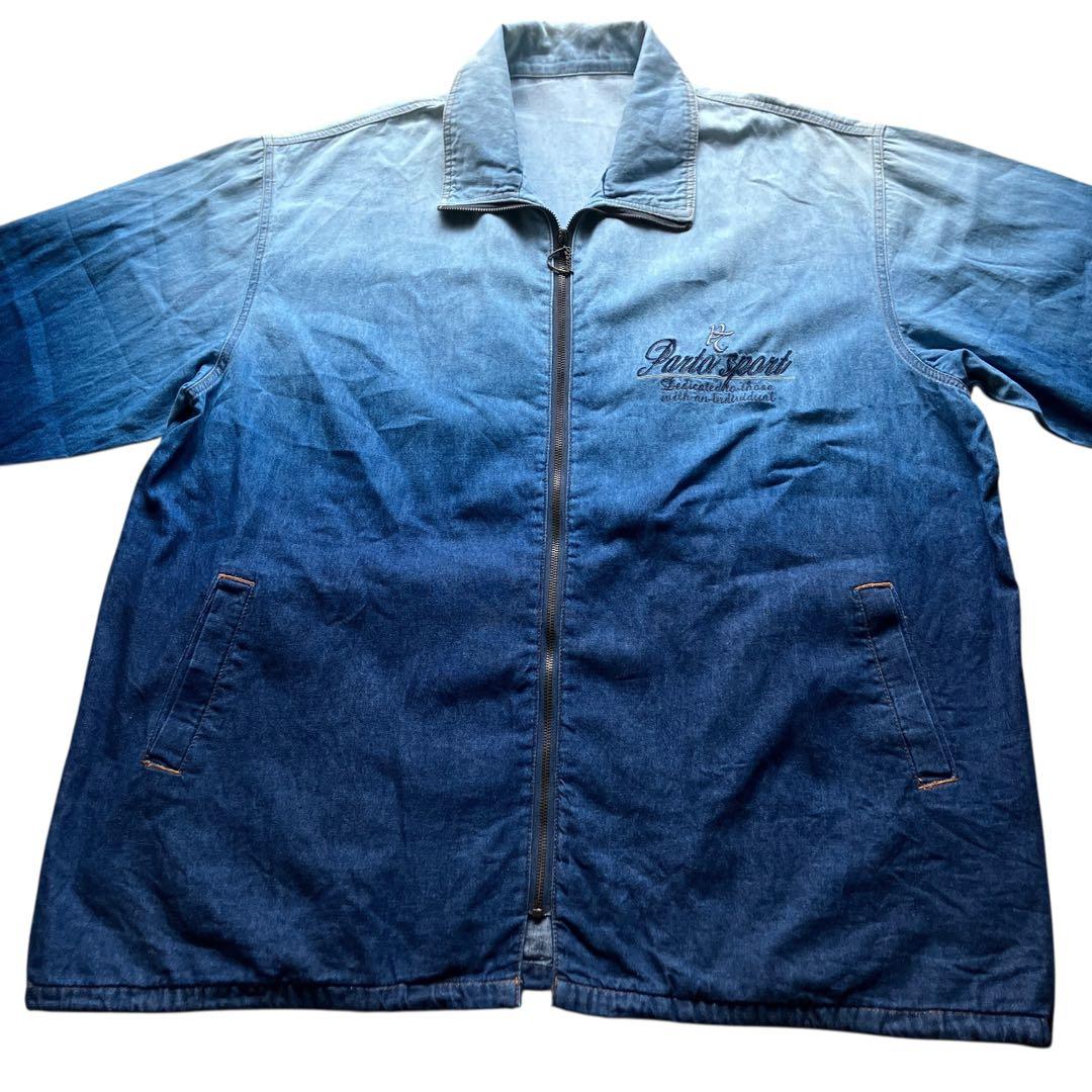 特大90s PARTO SPORT デニムセットアップ 上下 B系HIPHOP