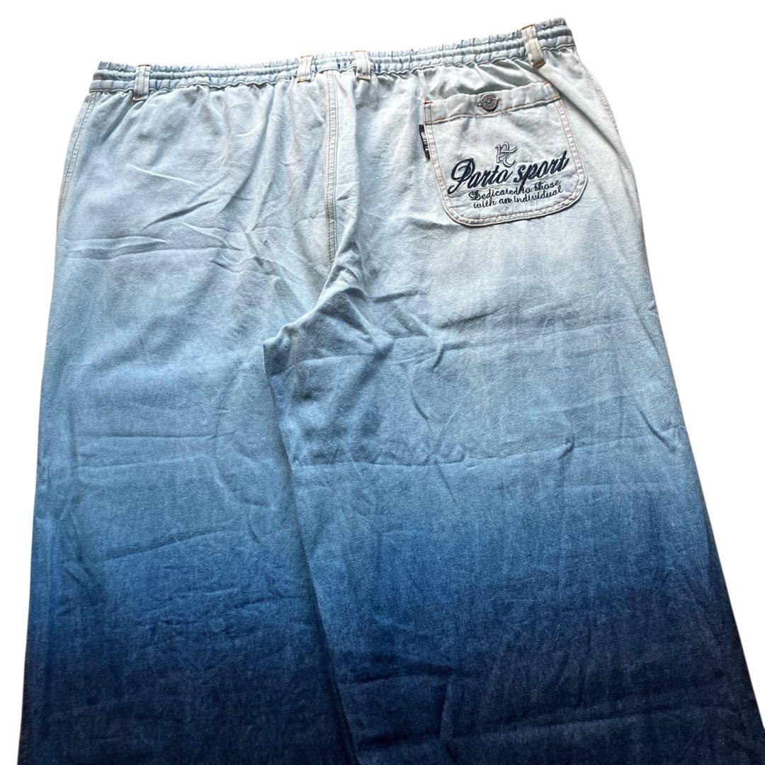 特大90s PARTO SPORT デニムセットアップ 上下 B系HIPHOP