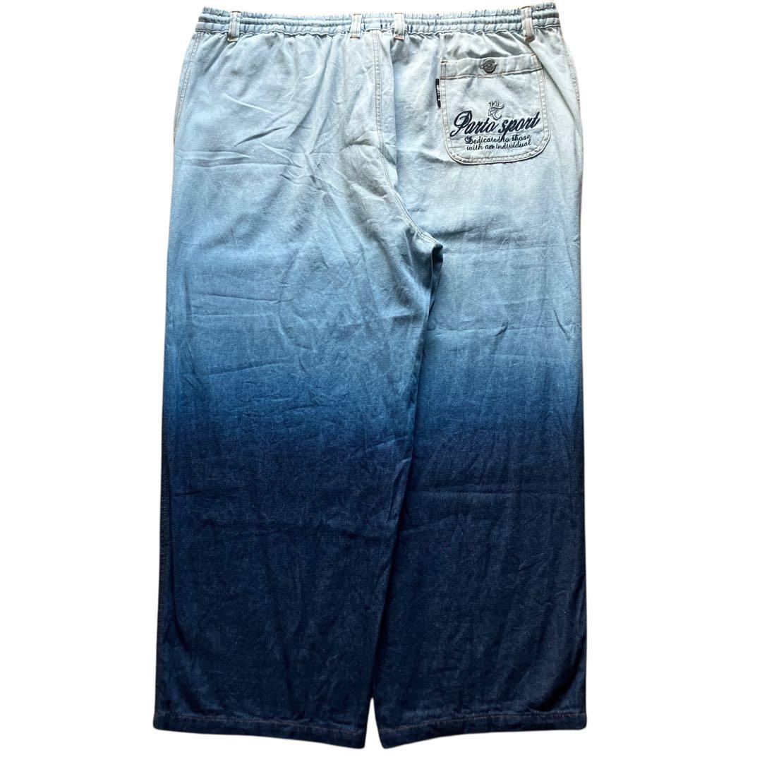 特大90s PARTO SPORT デニムセットアップ 上下 B系HIPHOP