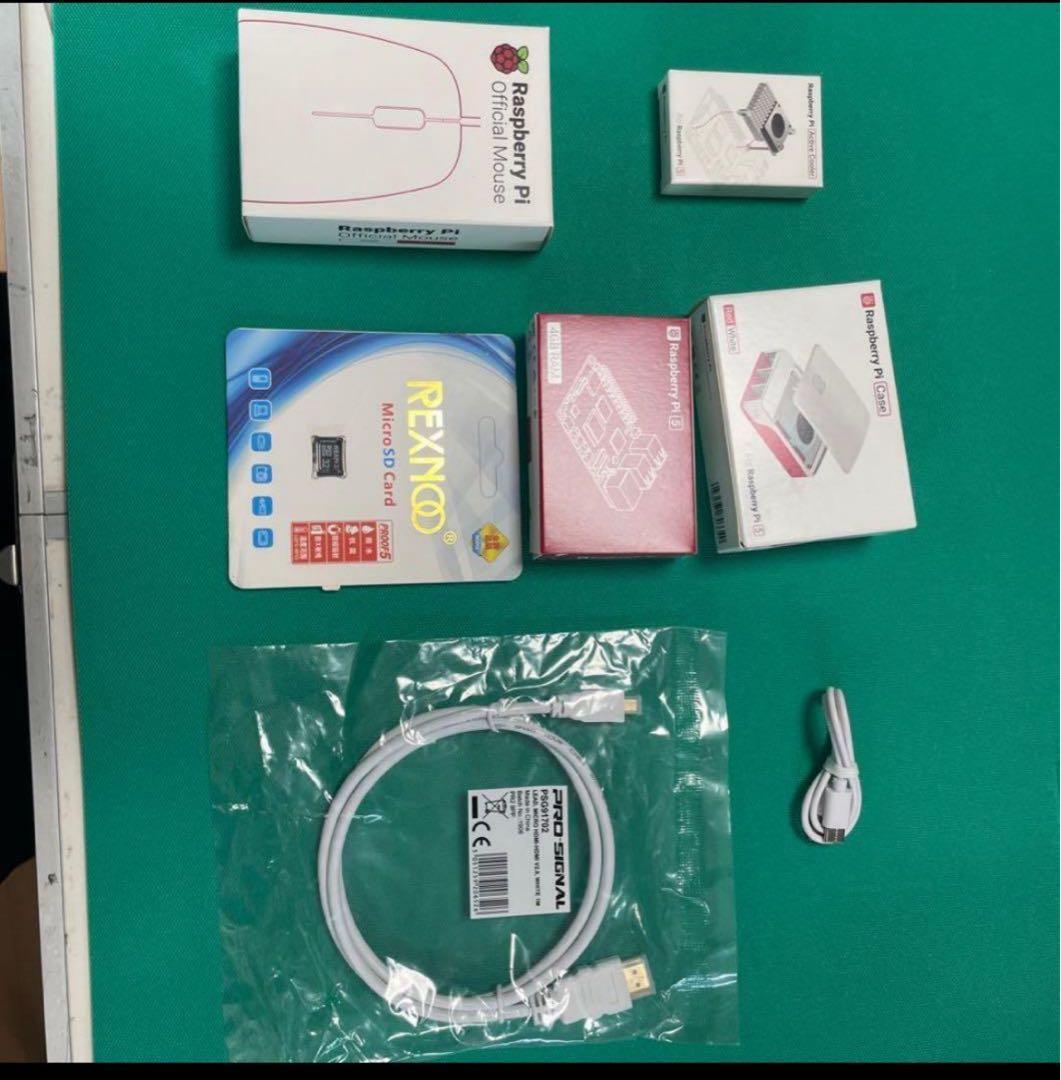 [残り3個、送料込み]Raspberry Pi 5 4GB 7品セット