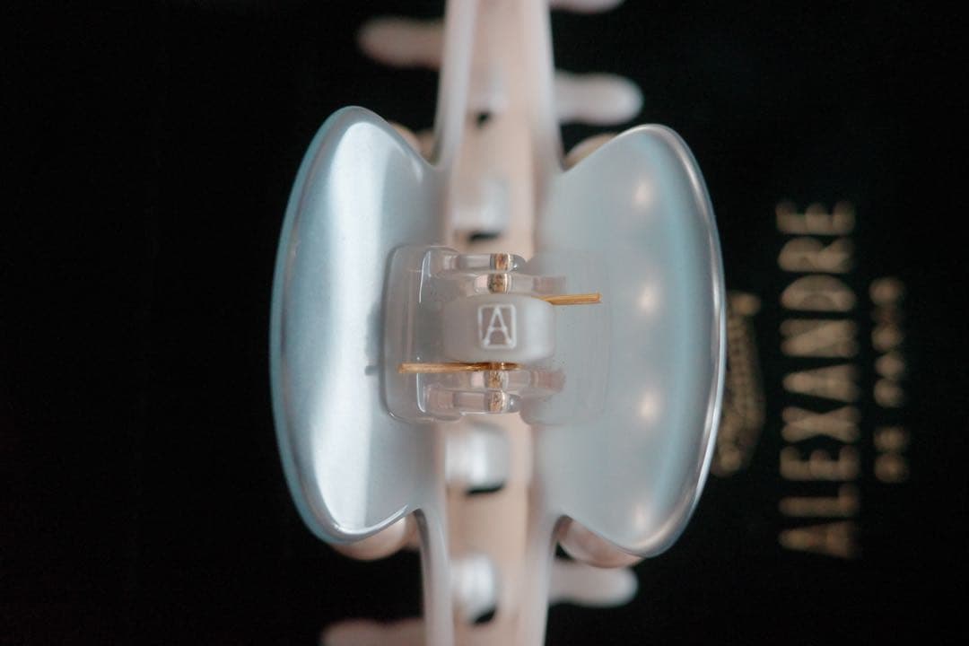 ALEXANDRE DE PARIS パール ヘアクリップ Lサイズ