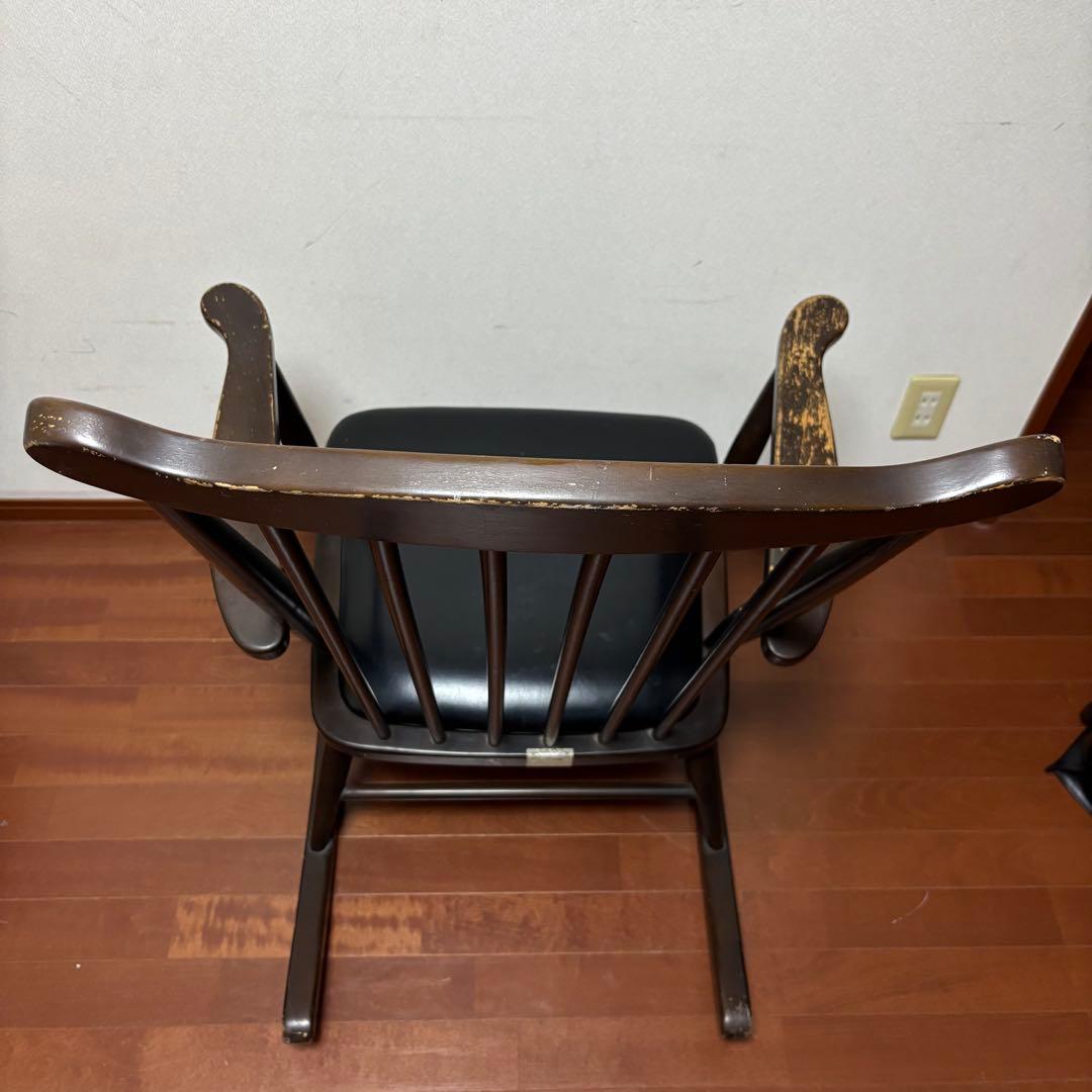 【大幅値引可能】国産 ビンテージ鳥取家具 工業 ロッキン