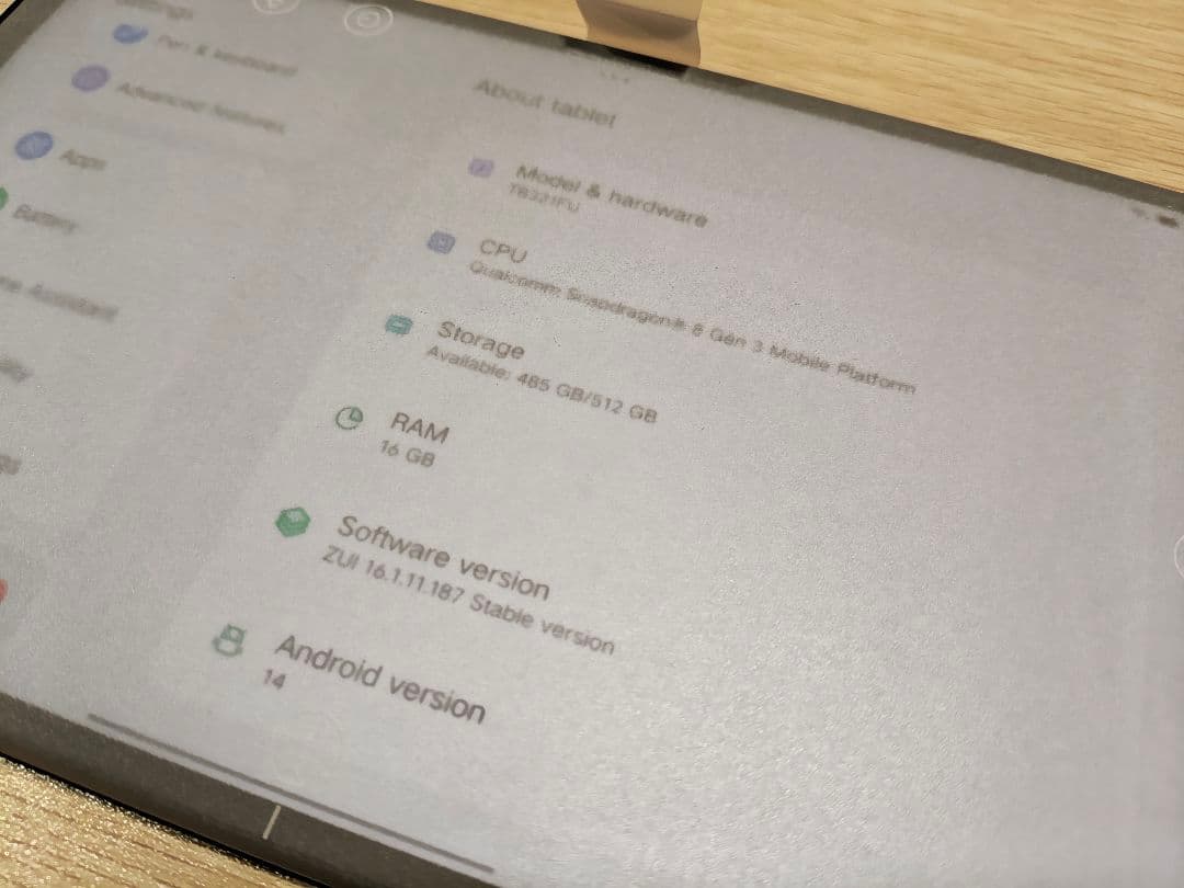 新品Lenovo Legion Y700 2025 SD8Gen3 512GB