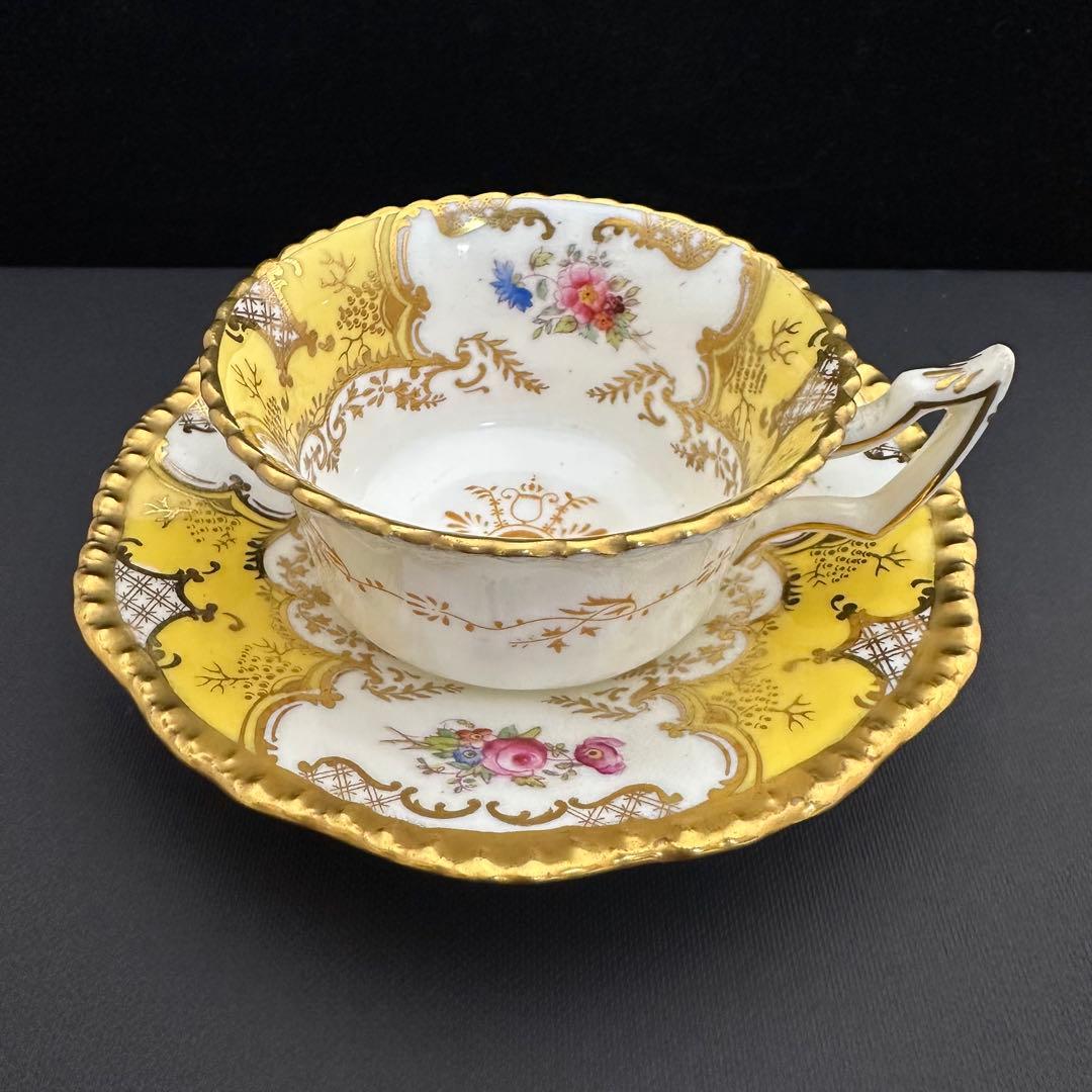 【最終セール】コールポート バットウィング アンティーク ティーカップ＆ソーサー