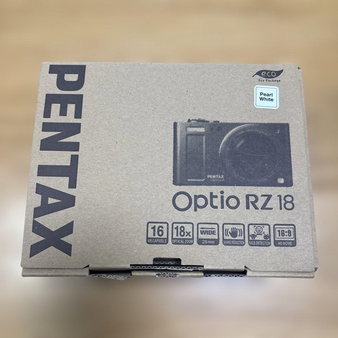 デジタルカメラ　ペンタックス　ホワイト