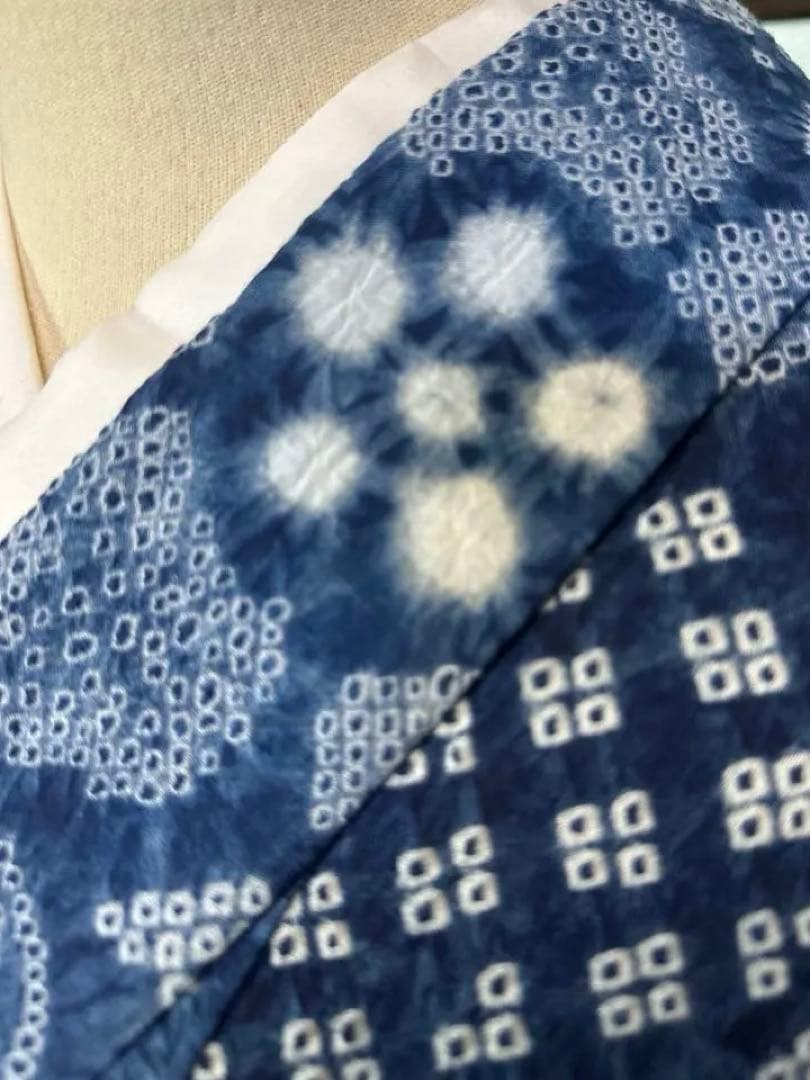 新品‼️希少トールサイズ‼️有松鳴海絞り浴衣　逸品✨