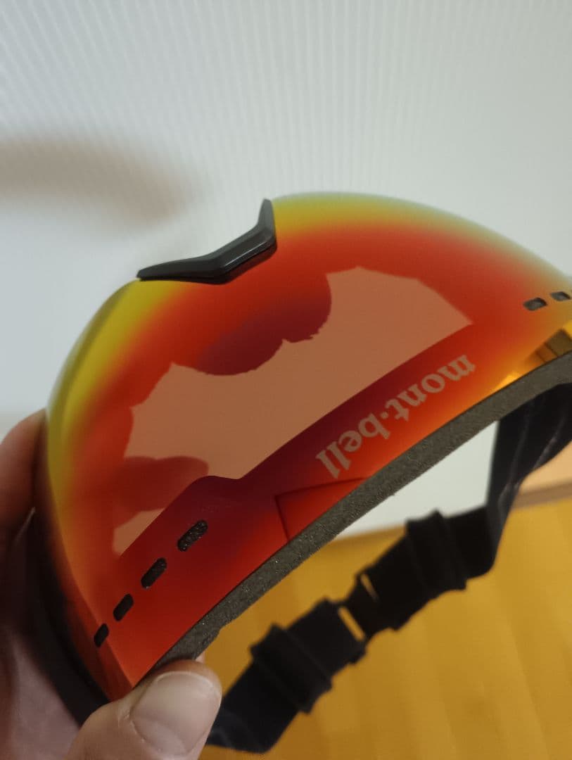 mont-bell モンベル　L.W. アルパイン　ゴーグル HD　RD レッド