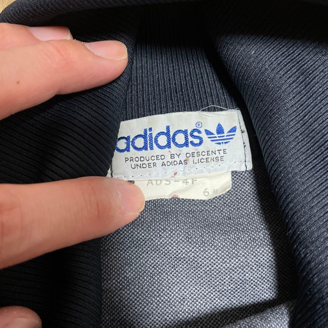 adidasデサントトラックジャケット80s 6号　ADS-4F XL 70s