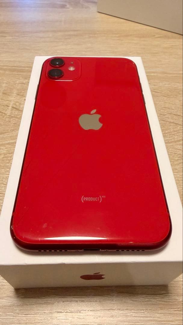 iPhone 11 レッド 128GB apple