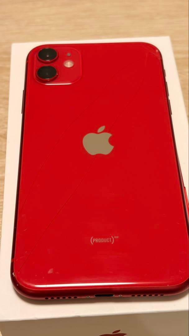 iPhone 11 レッド 128GB apple